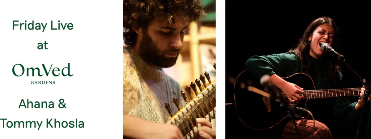 Friday Live in the Gardens : Tommy Khosla & Ahana